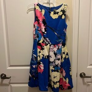 Taylor dress, Size 6, super fun colors! Has pockets!!